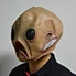 Máscara alienígena de látex 